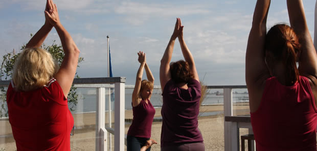 Aurin Yoga foto ruggen